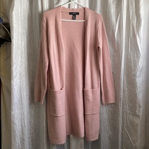 f21 pink cardi